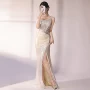 新款直播2026亮片晚礼服