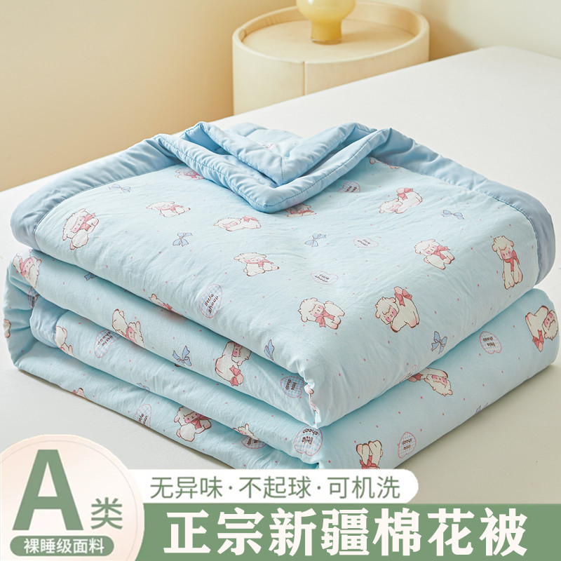 A類母子級新疆綿花夏涼は二人で洗濯できる夏のエアコンはプレゼント布団夏被 ~