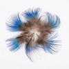 Peacock blue tablets feather wholesale earrings hair ornament DIY handmade material Mobo Mao Diancui crafts decoration