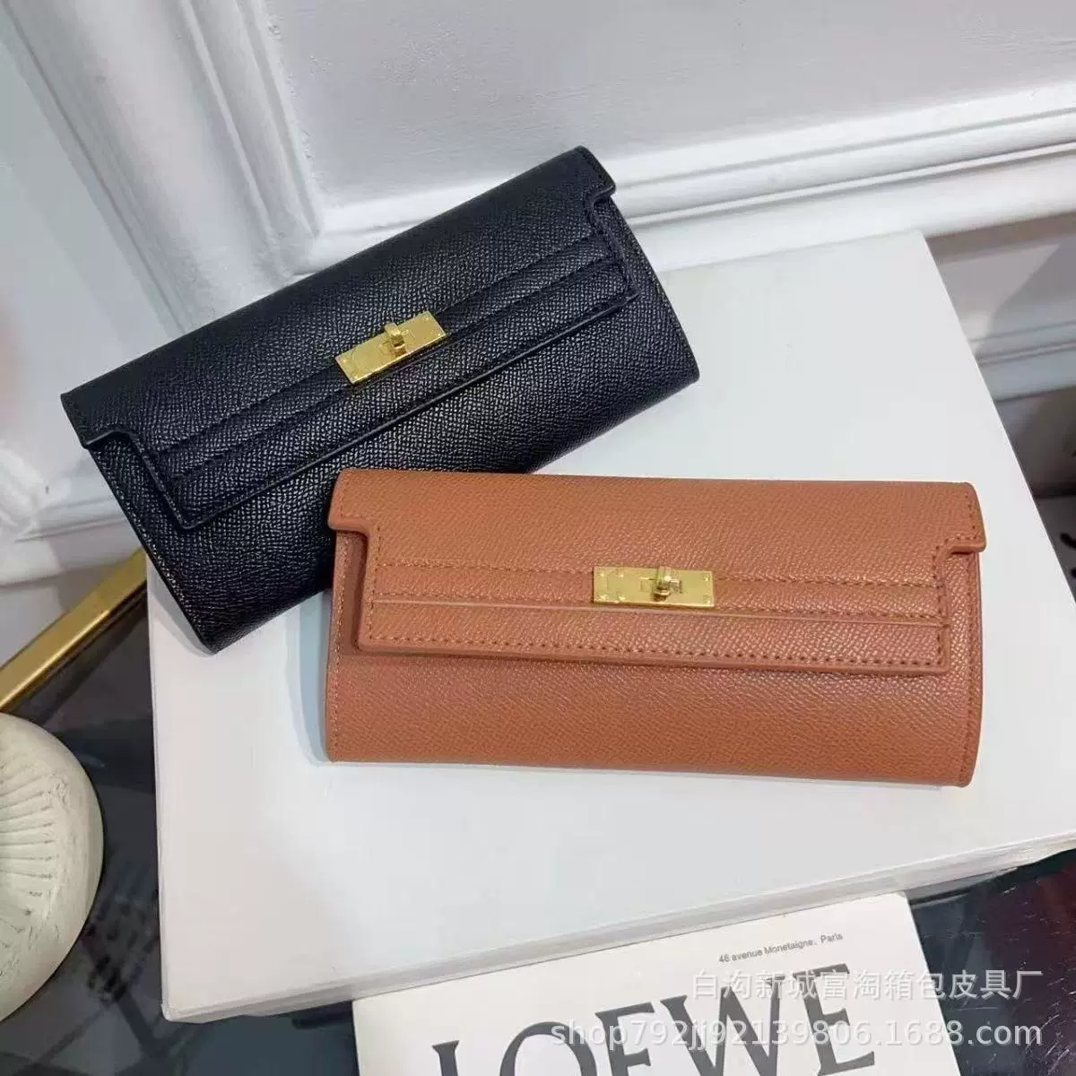 女士钱包ins女小钱包女款感 小折叠wallet短款手拿包跨境钱包