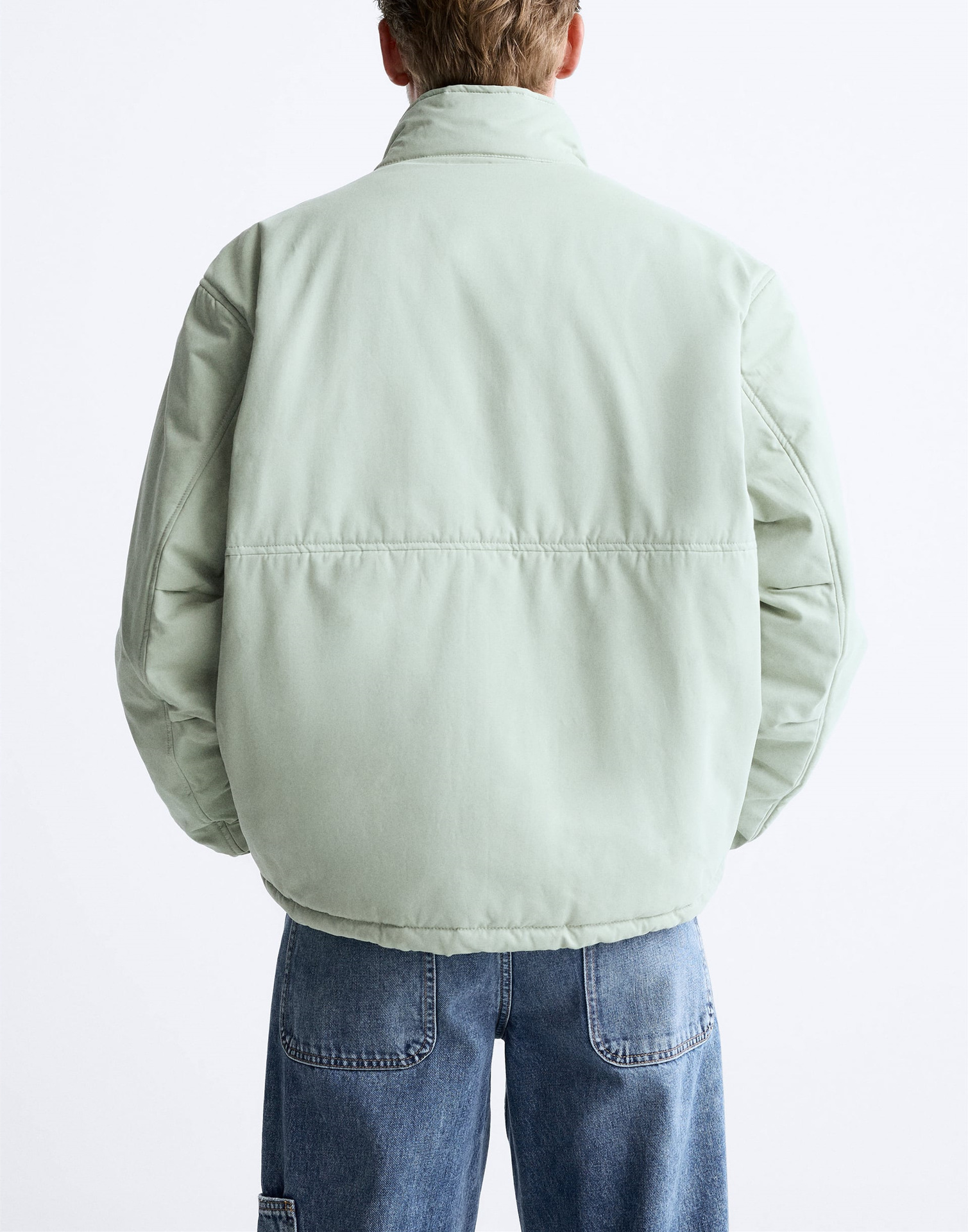 Vêtements pour hommes Veste en coton avec ornements de poche pour hommes_voghion.com
