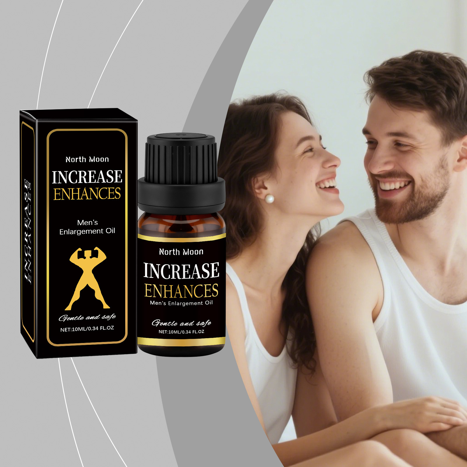 NORTH MOON 男士护理精油 温和配方呵护提升体验焕发活力男性精油