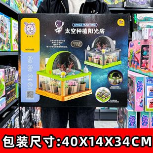 Children's planting small potted toys DIY cultivation flowers and plants planting bean sprouts sunshine room science and education experimental training institutions