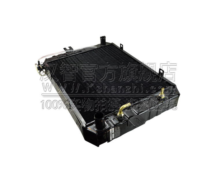 Radiador de tanque de cobre de carretilla elevadora Youjia3T / 490 accesorios de motor A90B2FC radiador de refrigeración hidráulica