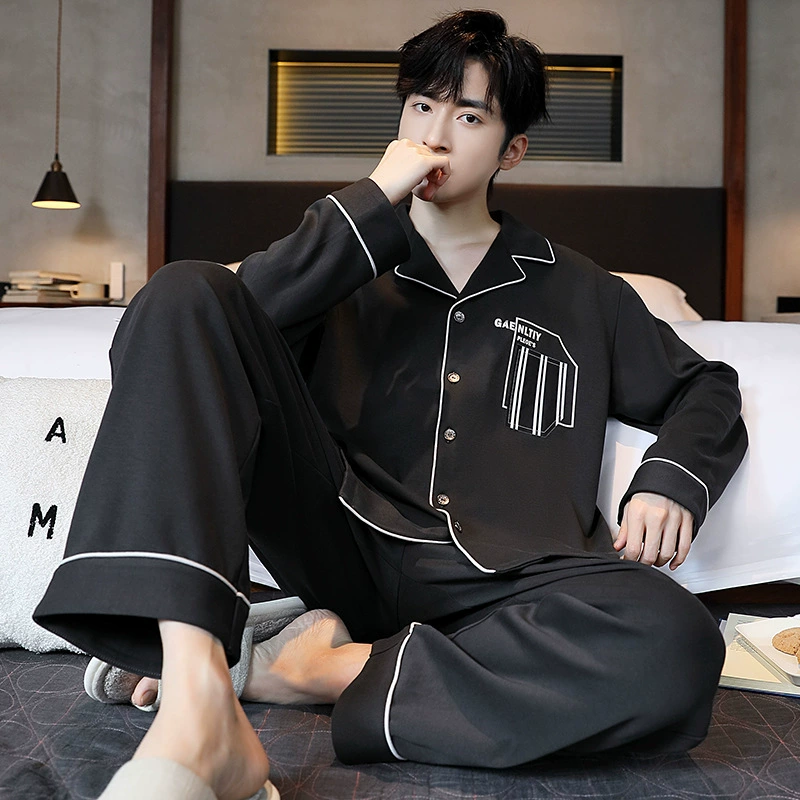 Pijama, long-sleeve, set, simple and elegant design