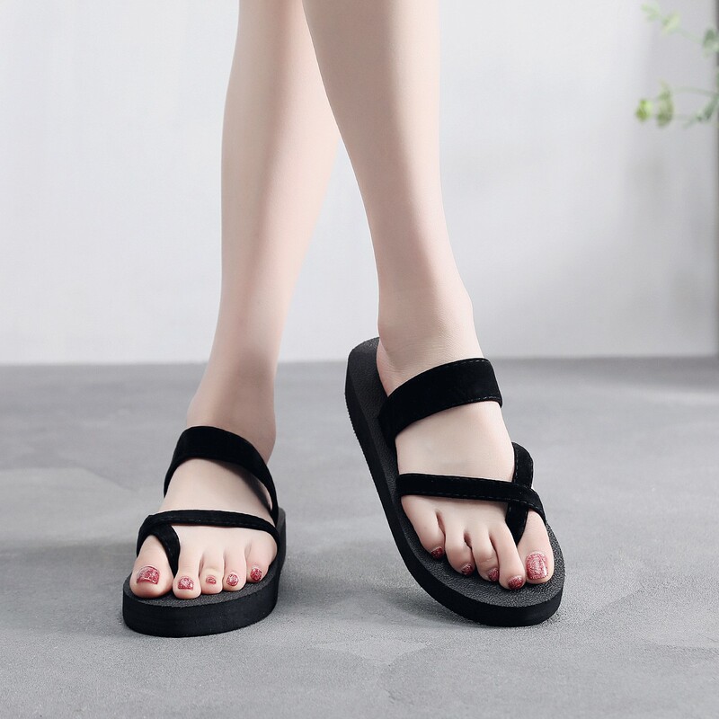 Flip-Flops for Women, Casual Sandals, Women's Thong Sandals, Beach Shoes, Flat Sandals, Candy Color, Candy Color Series