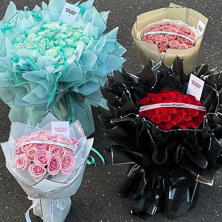 银离子防水鲜花包装纸包花纸鲜花束手工花艺鲜花包装材料