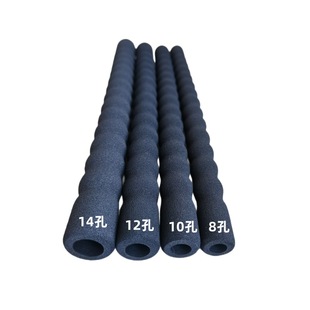 Traction rope sponge cover pet rope rubber foam sponge cover multi size black handle sponge cover