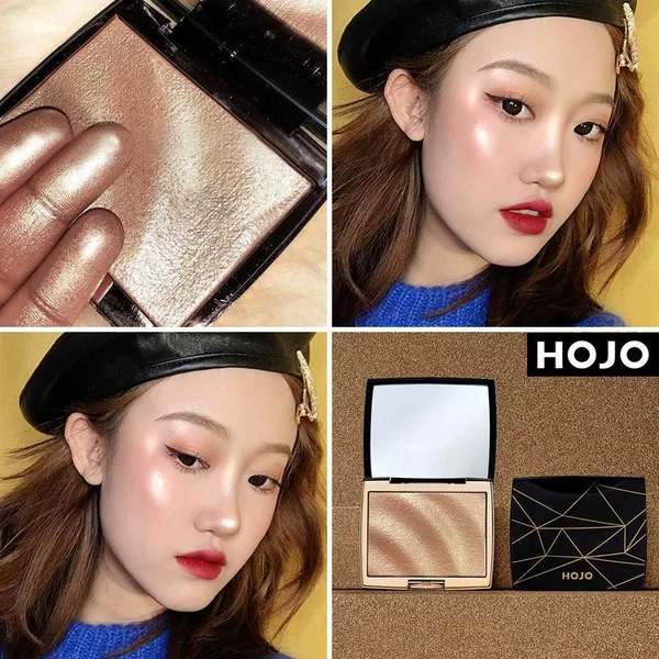 Makeup Hojo Manufacturer Powder Cake for Three-Dimensional Highlight, Brightening, Contouring, Shadowing, Nose Shadow, and Contouring Powder for Foreign Trade and Cross-Border Sales