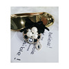 Fashionable trend demi-season ring from pearl, brooch, accessory, Korean style, internet celebrity