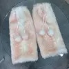 Розовый олень (накладки на ноги)