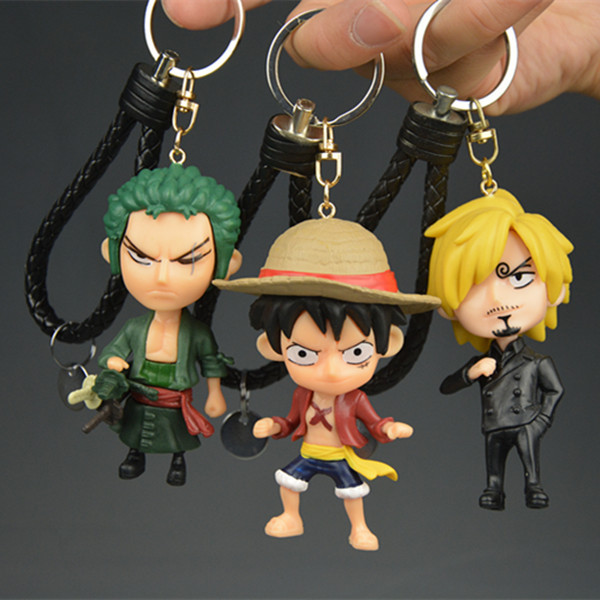 One Piece Luffy açarqabı PVC anime fiqur