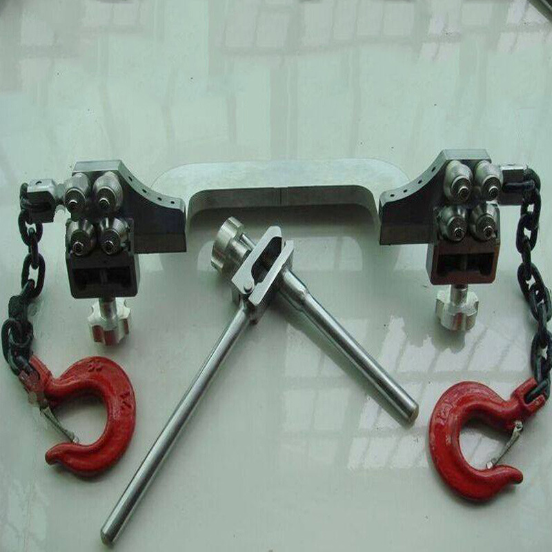 接触线电车线紧固夹具配用扭面器8个导向轮接触线紧固夹具