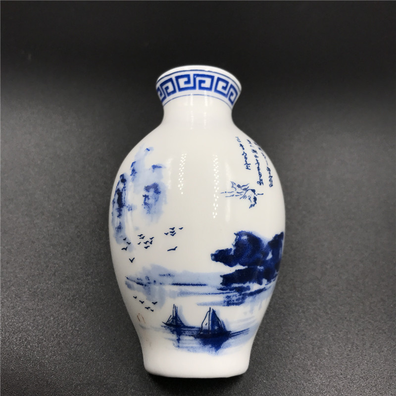 中国風陶磁器青花磁器花瓶冷蔵庫に記念品を貼った家庭装飾品ビジネスは老外ギフト磁石大を送る|undefined