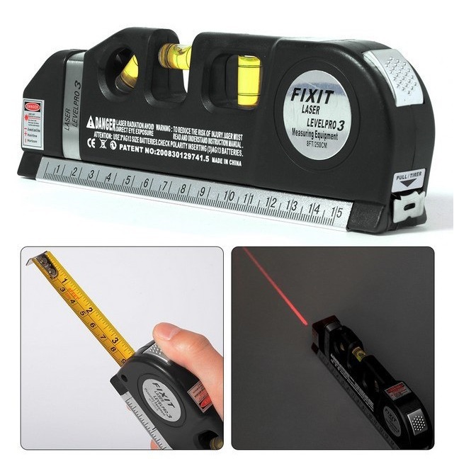 Multifunctional laser level, measuring level, infrared ruler