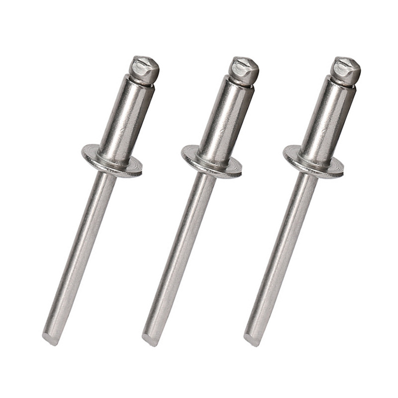 现货全不锈钢开口型抽芯铆钉304不锈钢拉钉GB12618拉铆钉厂家直销