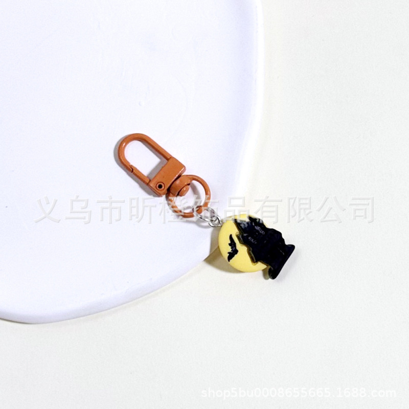 かわいい漫画シミュレーションハロウィンカボチャペンダントキーホルダーキーチェーンスクールバッグアクセサリーアクセサリーペンダントギフト|undefined