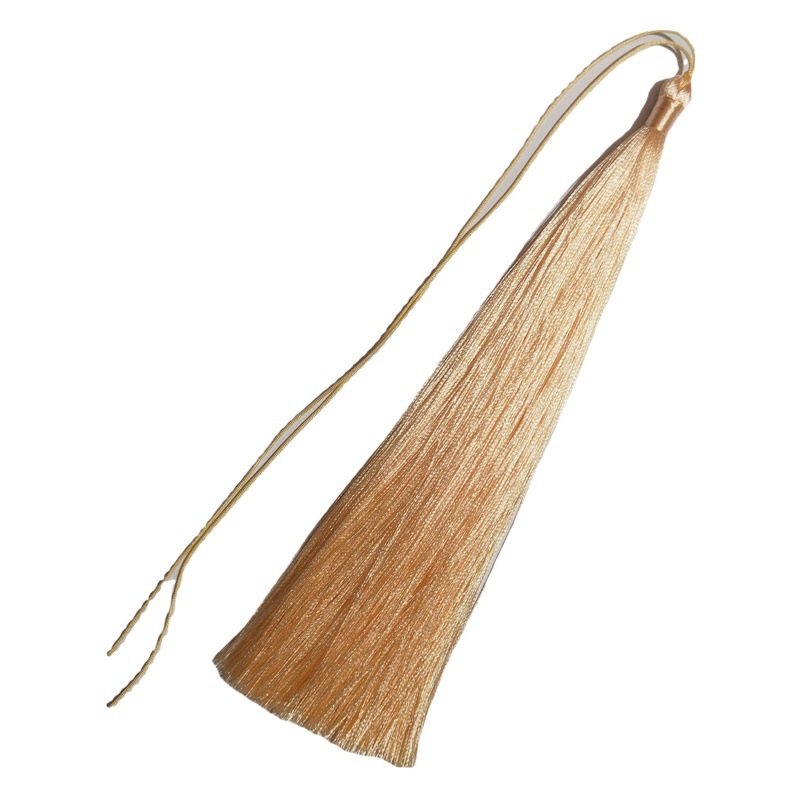 20cm Tassel Spike Hanging Doctor Hat Ancient Chinese Clothing Cheongsam Skirt Back Cloud Accessories Fan Lantern Pendant