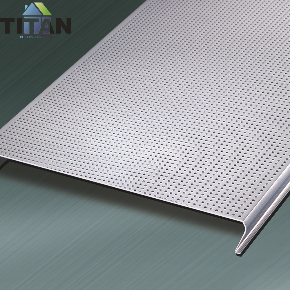 Suministro directo de hebilla de aluminio Proyecto de techo pulverización de aleación de aluminio tira larga perforada de aleación de aluminio techo a prueba de viento hebilla de aluminio