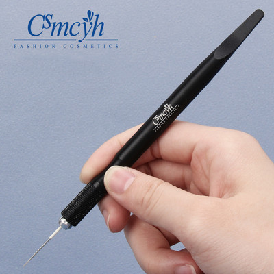 Eyebrow pencil handmade pen embroidery needle knife holder cross round mouth multi-functional fog pen fog waist embroidery pen wholesale