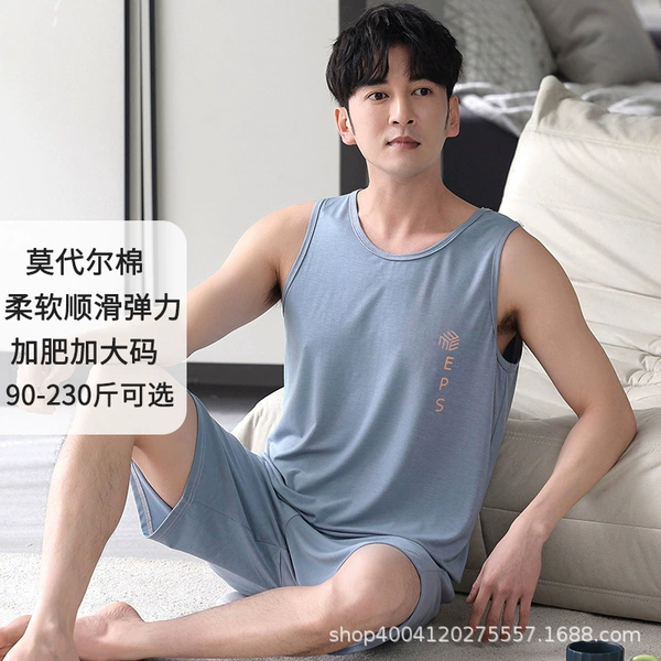 XM1105 Modal vest suit men