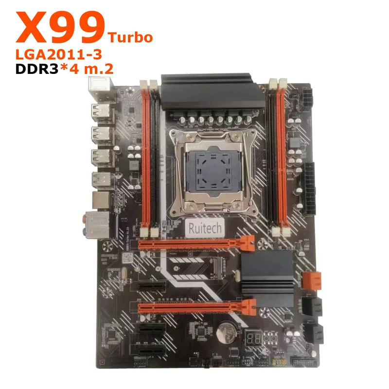 Материнская плата X99T-D3 2011-V3 для настольного сервера DDR3 2011-3 E5-2678v3 V4
