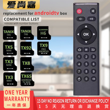 AndroidTV BOX遥控器适用于TANIX W2/X4/TX5/TX6/TX92/TX96/TX98/