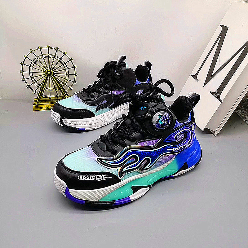 32-41 Zapatos casuales para niños con base de goma de doble red nuevos zapatos para niños zapatos deportivos para niños pequeños y medianos para niños corriendo