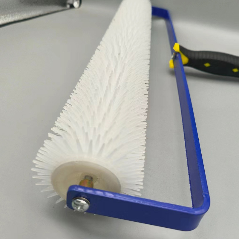 Epoxi piso de desespuma rodillo cepillo de pintura de piso de desespuma rodillo de aguja autonivelación pintura de arte herramientas de recubrimiento mayorista