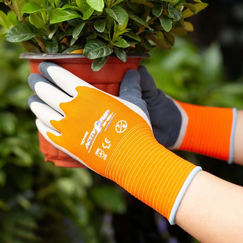 Japanese work labor garden wear-resistant soft waterproof anti-prick garden gloves anti-slip flower gardening anti-prick soil gardening gloves
