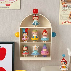 ドーパミンブラインド展示棚収納壁掛け穴なし手作りバブルマット人形置物展示棚