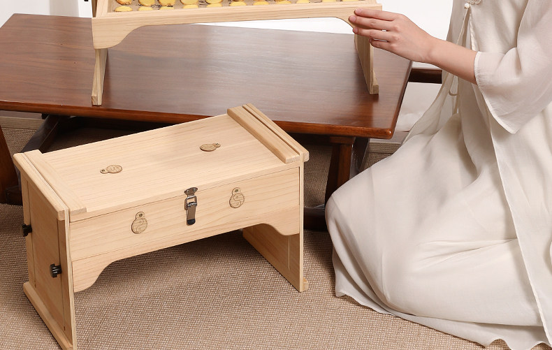 Wooden Moxibustion Box Full Body Moxa Therapy Kit with Aged Moxa Wool and Moxa Sticks for Warming Care preparation