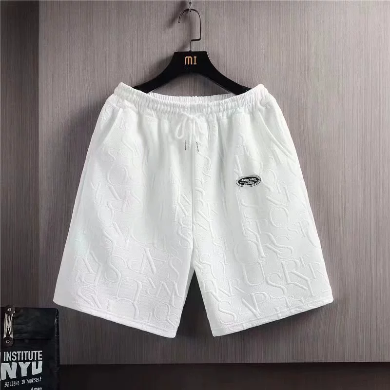 Shorts and Oversize Short-Sleeve T-Shirt Set, Men's Summer Leisure, Lightweight, 2-Piece
