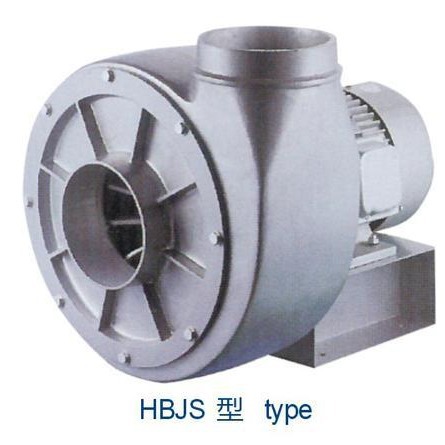 销售佛山九洲普惠HBJS-4A铝合金高压离心风机 超静音耐磨风机