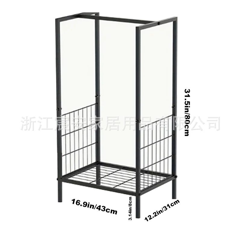 Трансграничная квадратная труба дровяной каркас камин деревянный каркас железный каркас для хранения