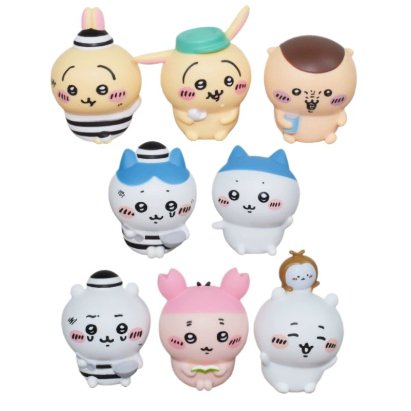 Трендовые игрушки и самоироничный мишка-друг, четвертый пunct blind box Jiyi Xiaoba Usach Hatchi Древний дом фигурки украшения кукла