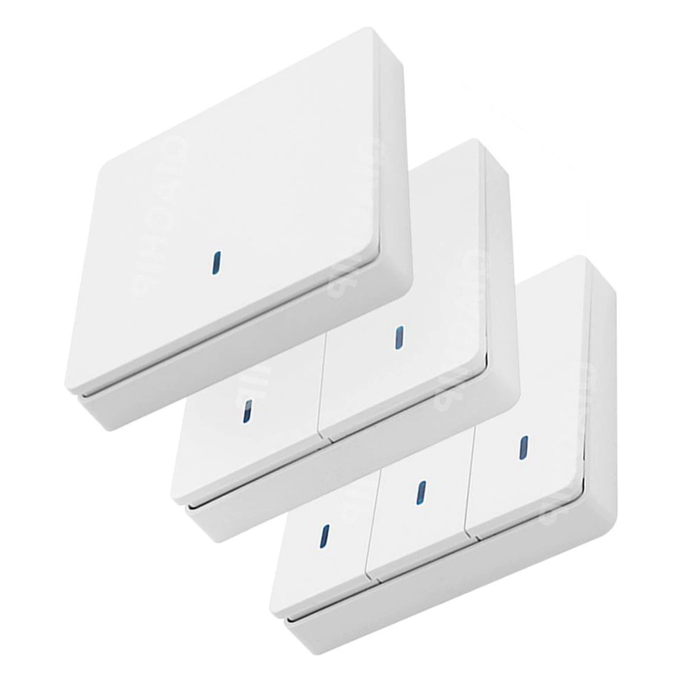 Тип 86 Бесплатная паста настенный пульт дистанционного управления переключатель панель умного дома Управление лампой без проводов настоящая люминесцентная полоса 433 м