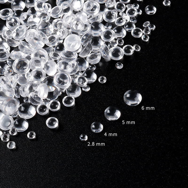 2. 8MM (1000) 투명 버블 비즈