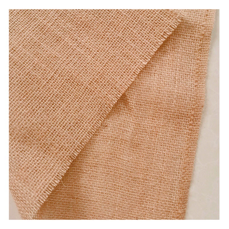 Джутовая ткань высокой плотности, льняная рулонная ткань в ретро-стиле, экологически чистая упаковка ручной работы для букетов, готовая к отправке.