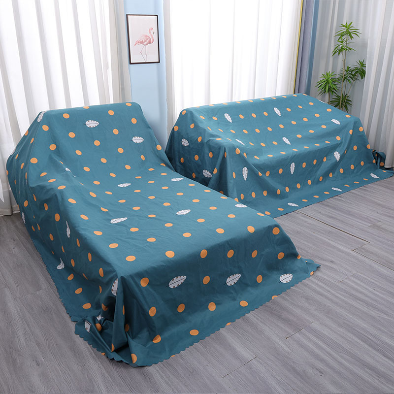 Encryption Furniture Dust Cover Cover Dust Cloth Bed Cover Cabinet Sofa Cover Cloth Home Decoration Grey Modern Simple