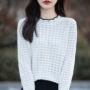 女士春秋条纹宽松帽衫