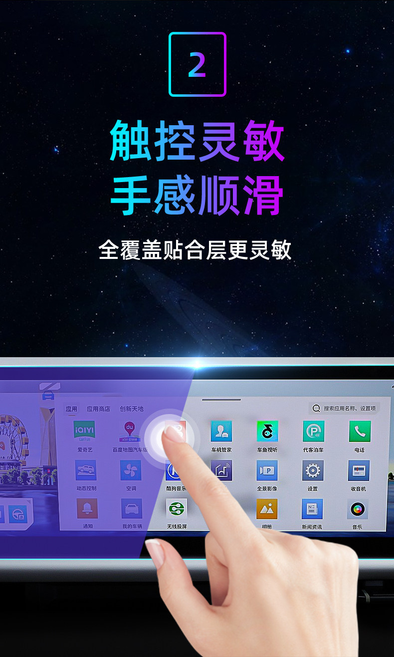 Suitable for Kia 27 models, the tempered film for the central control panel, car navigation screen, display screen protective film, and instrument panel