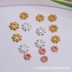 14k����ɫ��Ƭ ��Ƭ4mm-5mm-6mm���鴮����黨��DIY�Ʒ�����