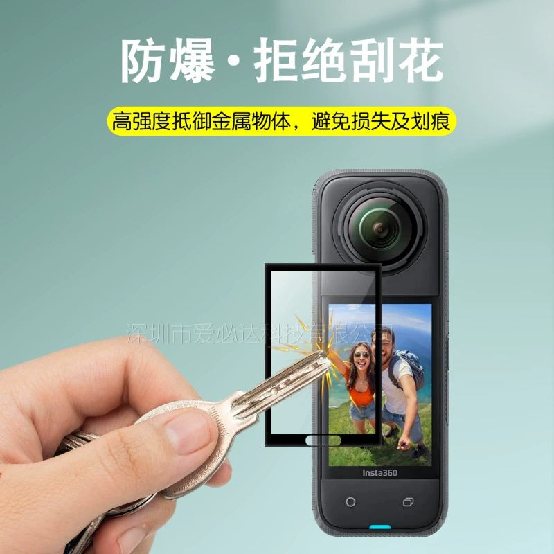 Suitable for Shadow Insta 360 one X5 Panoramic Action Camera X4 Curved 3D Hot Bending Composite Film PMMA