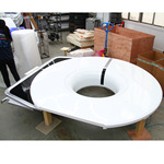 医疗器械CT机外壳手板样件按图定制RIM复模小批量试制