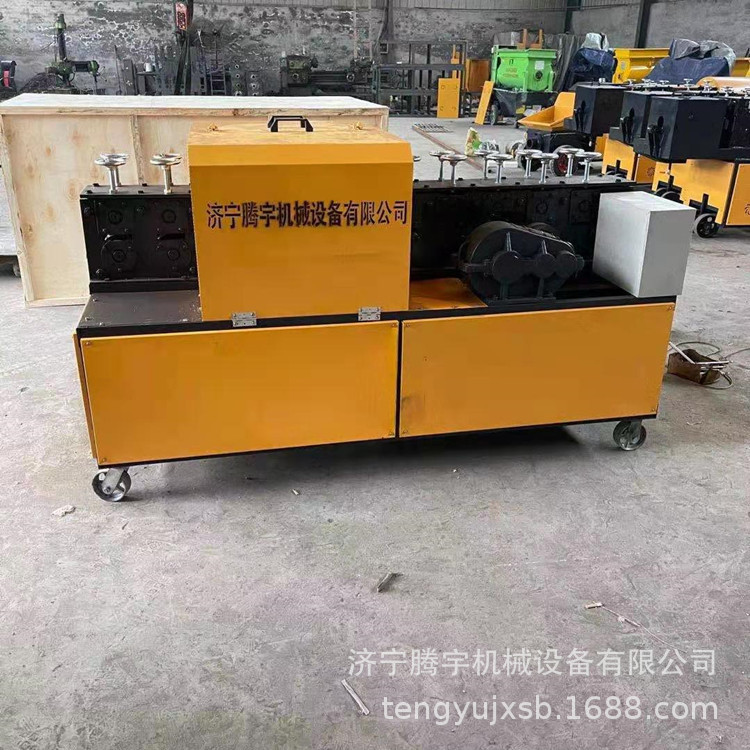 现货供应钢管调直除锈喷漆一体机方管圆管型号齐全