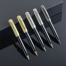 供应刻花商务金属圆珠笔促销广告礼品笔会议办公金属笔metal pen