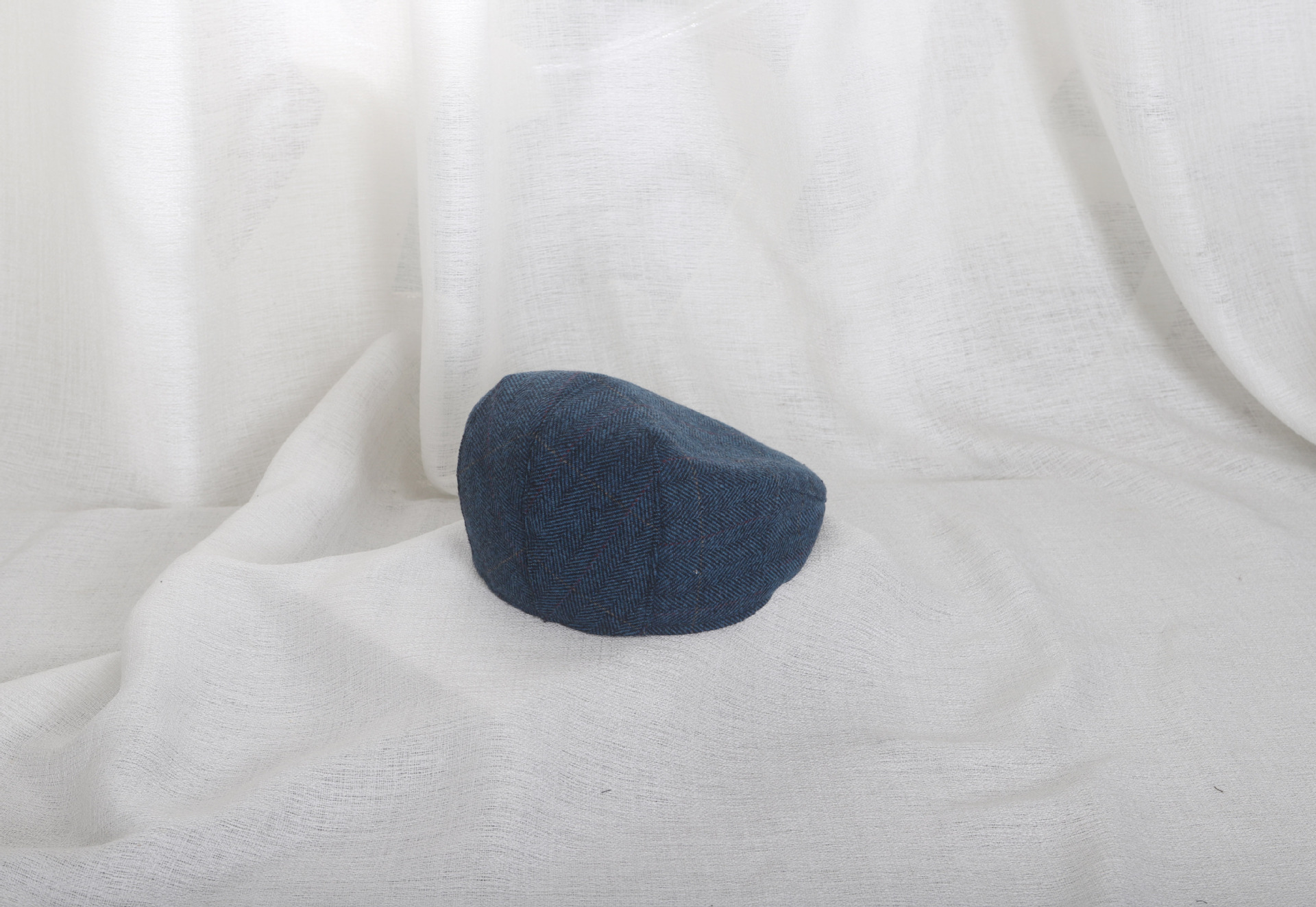 Unisex Newsboy Cap Herringbone Vintage Octagonal Hat For Couples_voghion.com