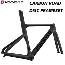 KOCEVLO BR29 碳纤维公路车车架碟刹气动自行车车架全内走线
