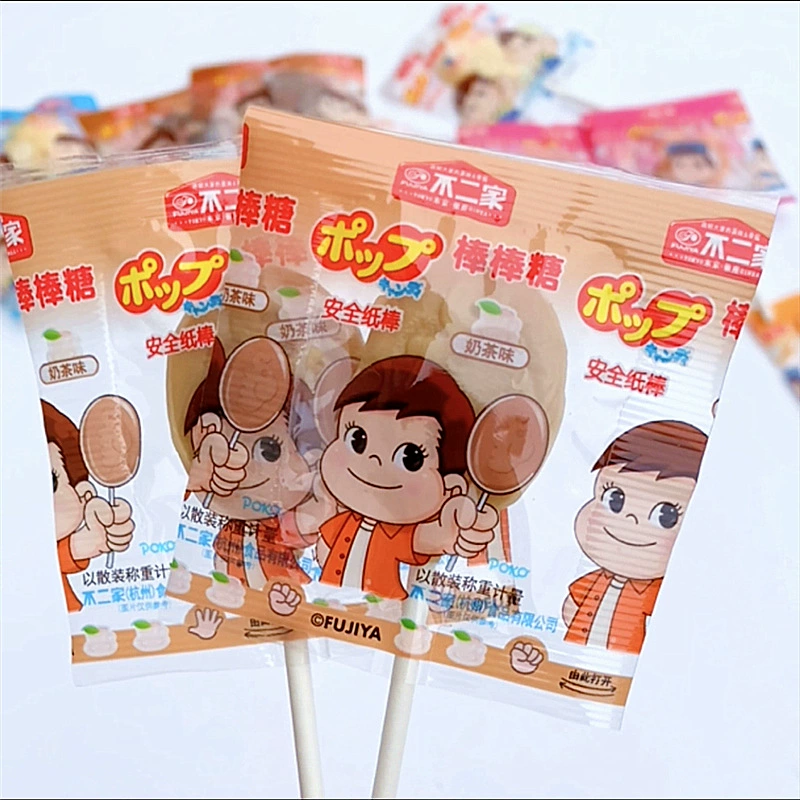 Неизвестный бренд Lollipops с разными вкусами, палочки из бумаги, фруктовое ирисное конфеты, свадебные конфеты, товары на новый год, опт
